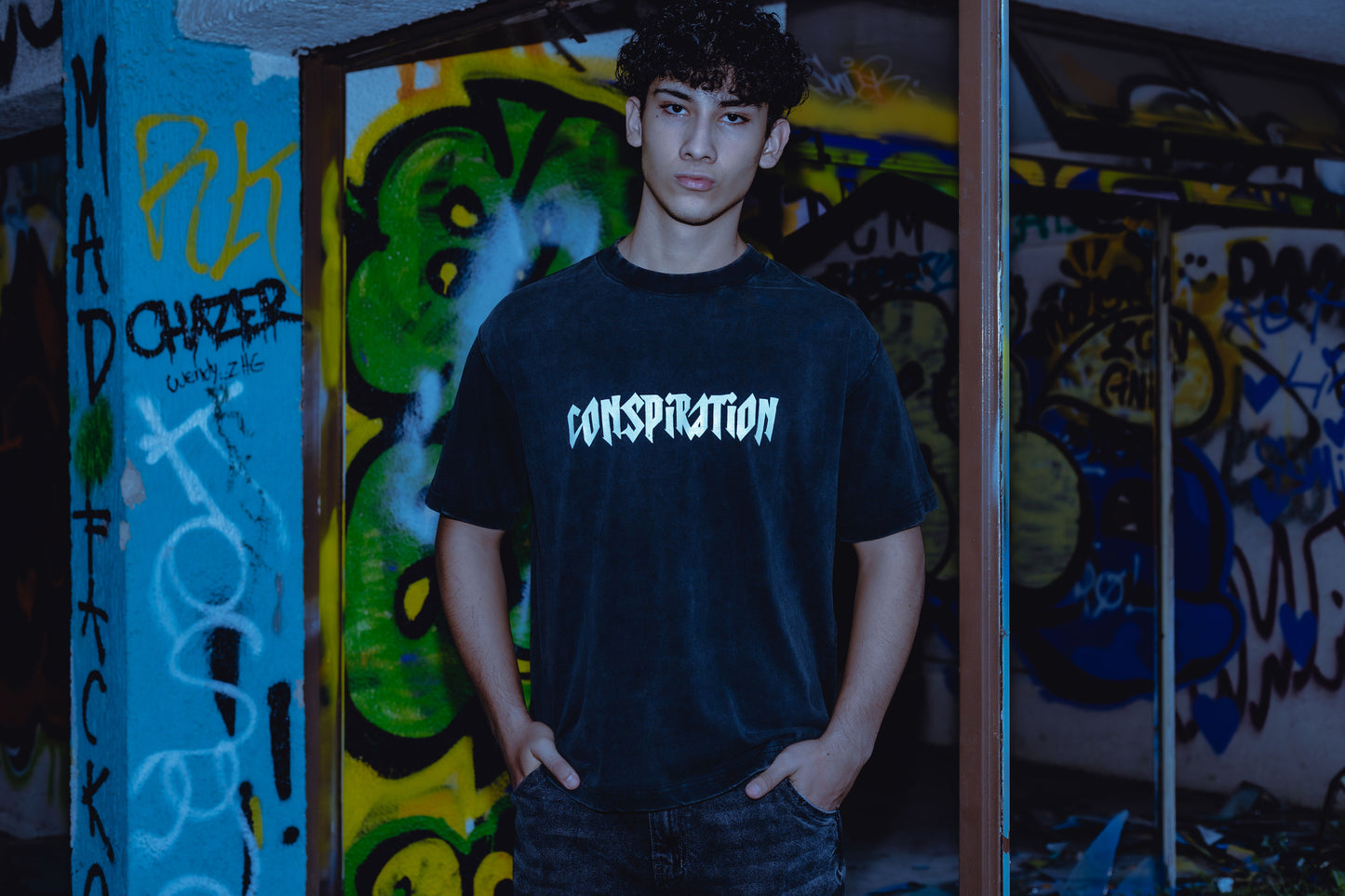 AREA 51 WASHED TEE GRAMAJE 250