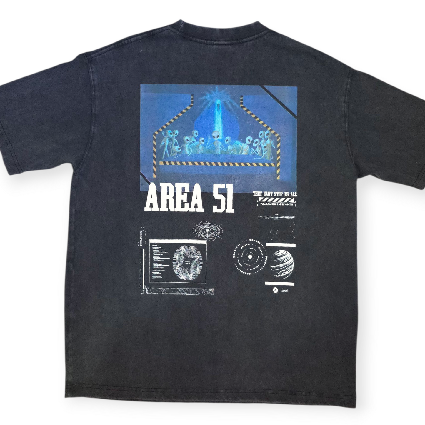 AREA 51 WASHED TEE GRAMAJE 250
